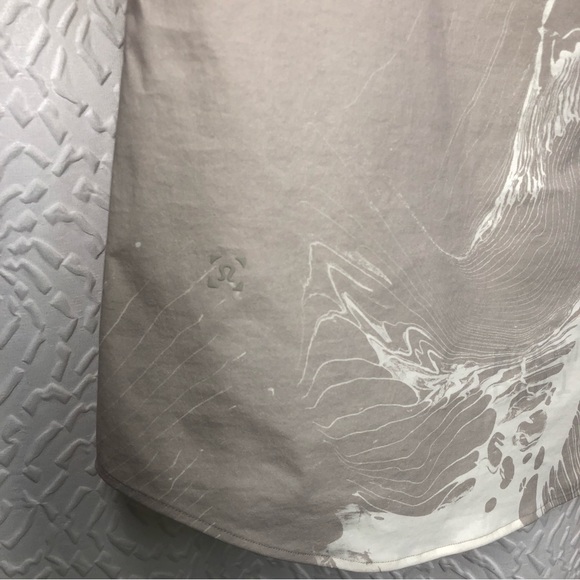Lululemon Mark Healey Moon Drift Short Sleeve (SS) Shirt in Mohn Beige Tan White - Picture 14 of 16